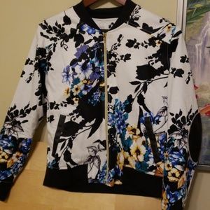 Jaanuu Moto Jacket Scrub Medium Floral